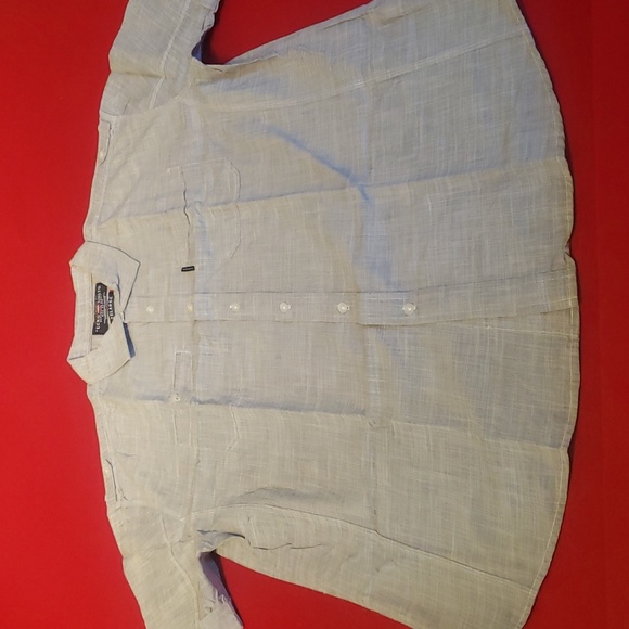 Lot of 2 Mens XXL gray and light gray short sleeve button up shirts by Marc Ecko - Picture 4 of 9